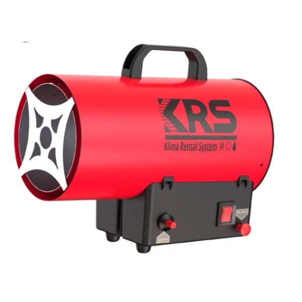 Générateur d'air chaud à gaz KRS HG15 - Puissance 15kW - Alimentation 220-240 V/50 Hz-Consommation de combustible 1,09 kg/h -Débit d'air 320 m³/h