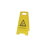 thumbnail of VISO panneau de signalisation Sol Glissant - Chevalet Jaune