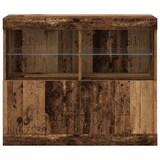 thumbnail of vidaXL Sideboard mit LED-Leuchten Altholz 81x37x67 cm