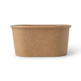 thumbnail of greenbox - Kartonschale / Salatschale 250 ml, 11 x 8 x 5 cm, braun, rechteckig, 50 St.