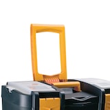 thumbnail of Servante à Outils Mobile - 2 Compartiments Modulables Boite à Outils 2 Roues Charge 70 kg Trolley Art Plast