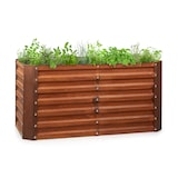 thumbnail of Rust Grow Hochbeet Gartenbeet verzinktes Stahlblech Rost-Finish Rost