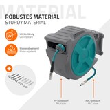 thumbnail of ECD Germany Druckluftschlauchtrommel 30 m + 2 m, Automatik-Aufroller, 15 bar, 1/4", Wandmontage