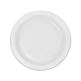 thumbnail of MONOUSO - Prato Raso Reutilizável Económico PS Branco Ø16,5cm (450 Uds)
