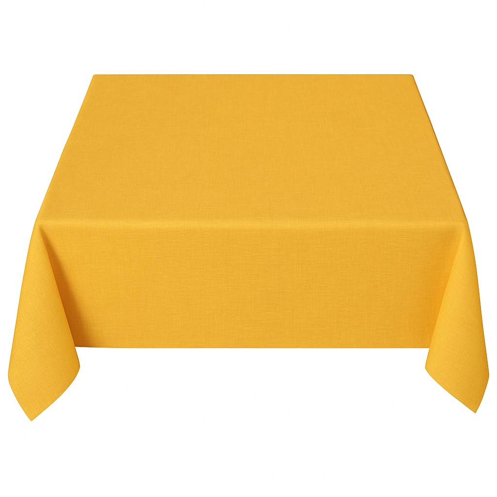 Migros Cucina & Tavola - Tafelkleed Geel - Airlaid papier - Linnenstructuur - 160 x 220 cm