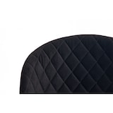 thumbnail of METRO PROFESSIONAL Gepolsterter Restaurantstuhl Montua, Stahl/Polyester,  schwarz