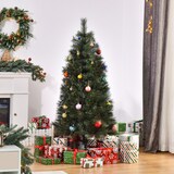 thumbnail of HOMCOM Árbol de Navidad 150 cm Artificial con 219 Agujas de Pino de PVC Ignífugo Base Plegable y Soporte de Acero Montaje Rápido para Interiores