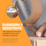 thumbnail of Dispensador Cinta Adhesiva 14 x 25 cm, Precintadora Embalaje, Pistola ideal para rollos cinta grandes 48cmsX60mts. SIDI (1ud, 6 Precintos)