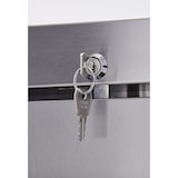 thumbnail of METRO PROFESSIONAL Frigorífico GRE4600S, aço inoxidável/ ABS, 78 x 74 x 192.5 cm, 480 L, refrigeração por ventilação, 138 W, com fechadura, prateado