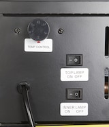thumbnail of Gastro-Cool - Werbekühlschrank - Theke - schwarz - LED - GCDC50