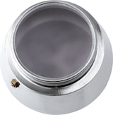 thumbnail of Cafetera italiana de acero inoxidable JATA CAX104 de 4 tazas. Apta para todas las cocinas, incluida inducción. Asa maciza