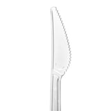 thumbnail of MONOUSO - Coltello Riutilizzabile PS Trasparente 17,2cm (50 Pezzi)