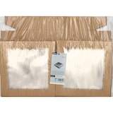 thumbnail of Starpak, Cateringdozen, karton hoekig 6 cm x 22,5 cm x 22,5 cm bruin met apart deksel en kijkvenster van