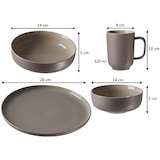 thumbnail of Ritzenhoff & Breker JASPER Kombiservice taupe 16-teilig