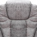 thumbnail of Sedia Da Ufficio Massaggiante Grigio Chiaro In Scamosciato - Compra, Migliore, Prezzo