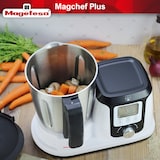 thumbnail of Magefesa Magchef Plus - Robot de Cocina Multifunción Blanco, Capacidad 3.3L, Incluye Recetario, Espátula, Batidor, Protector Cuchillas, Vaso Medidor