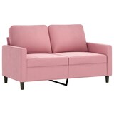 thumbnail of vidaXL 3-tlg. Sofagarnitur mit Kissen Rosa Samt