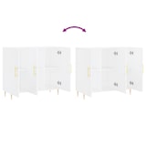 thumbnail of Helloshop26 - Buffet Sideboard Kommode Kleiderschrank Aufbewahrungsmöbel Organizer für Küche Wohnzimmer Lounge 90 x 34 x 80 cm 02_0030532