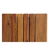 thumbnail of Conjunto de 2 caixas para plantas HWC-L24, vaso para plantas, floreira, vaso para flores, quadrado redondo exterior em madeira de acácia FSC® castanho