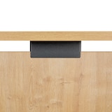 thumbnail of Rocada mesa secretária série Work em forma de L a esquerda 180 x 80-120cm cinza / carvalho