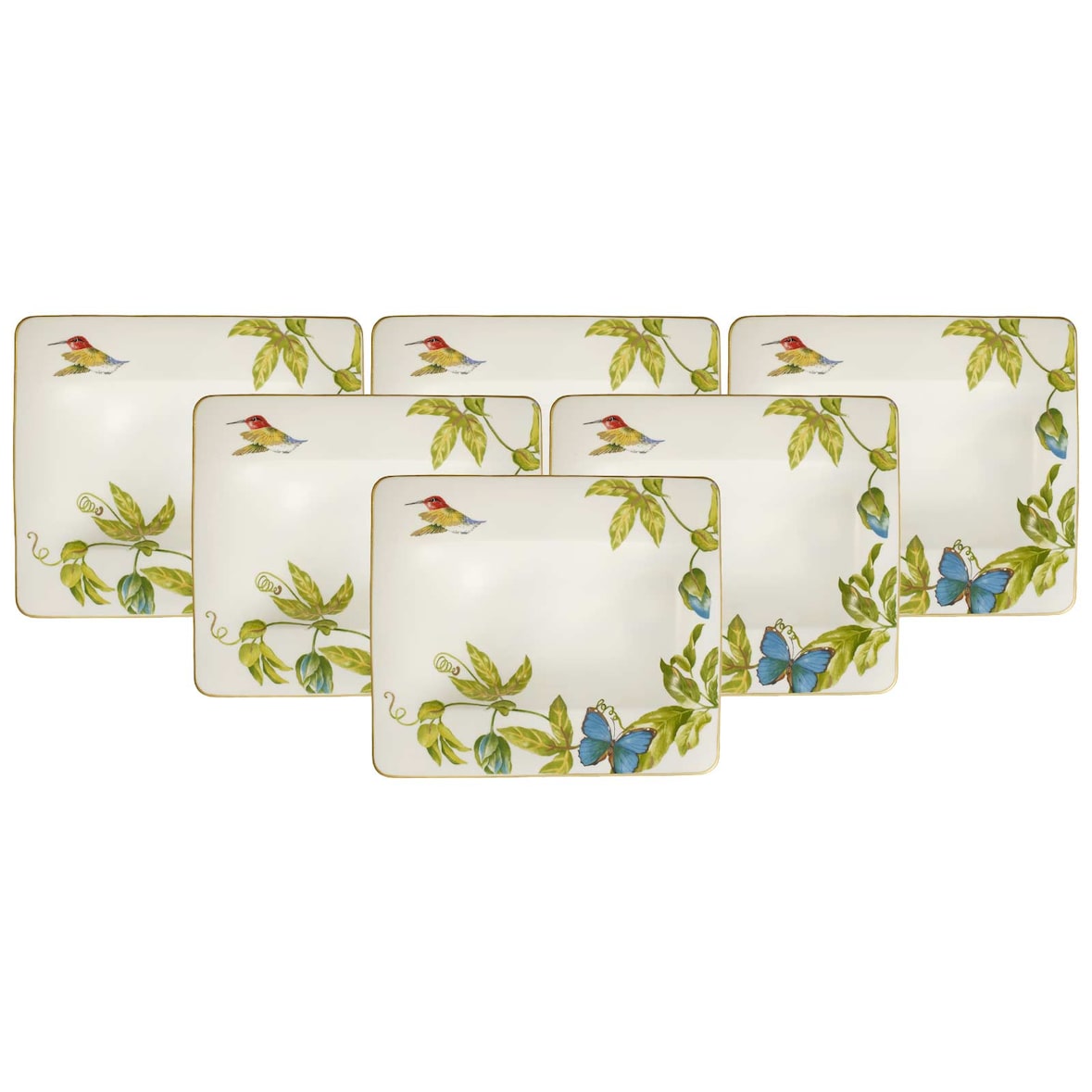 Villeroy & Boch Amazonia Suppenteller 24 x 21 cm 6er Set