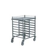 thumbnail of Tournus Frühstückswagen mit Ablage oben inkl. Galerie und 2 x 7 GN 1/1 Ebenen Einschub unten.