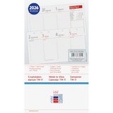 thumbnail of Ersatzkalendarium TM 17 für Ringbuchplaner 8,7x15,3cm 1 Woche/2 Seiten 2026.