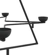 thumbnail of vidaXL Metall-Weihnachtsbaum zum Dekorieren Schwarz 75 cm