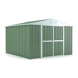 thumbnail of Box lamiera giardino casetta attrezzi in Acciaio Zincato 327x307cm x h2.15m - 145KG - 10,04mq - VERDE