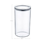 thumbnail of Recipiente Hermético para Alimentos Grande Redondo Ø10.5x19cm 7house