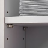 thumbnail of HOMCOM Estante para CD ou DVD com 12 Compartimentos para 204 CDs e Prateleira Ajustável 2 Unidades 21x22,5x88,5cm Branco