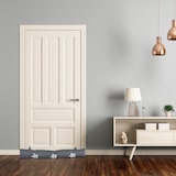 thumbnail of Relaxdays Zugluftstopper, Windstopper Tür & Fenster, weiche Türschlange, Sandfüllung, Kälteschutz, 76 cm, Stern, grau