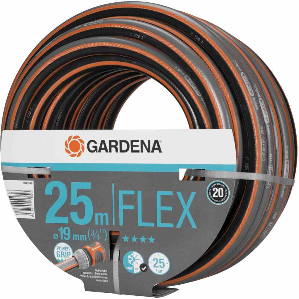 Tuyau d'arrosage Flex Ø19Mm (3/4") Rouleau de 25M. Gardena