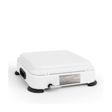 thumbnail of Réchaud à gaz 1 feu 1500W Brûleur fonte amovible Lavable Gaz butane ou propane Blanc laqué Grille Couvercle GOLD