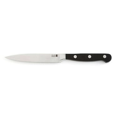 Quid Professional Inox Chef Black Faca Multiusos Aço Inoxidáve 12Cm