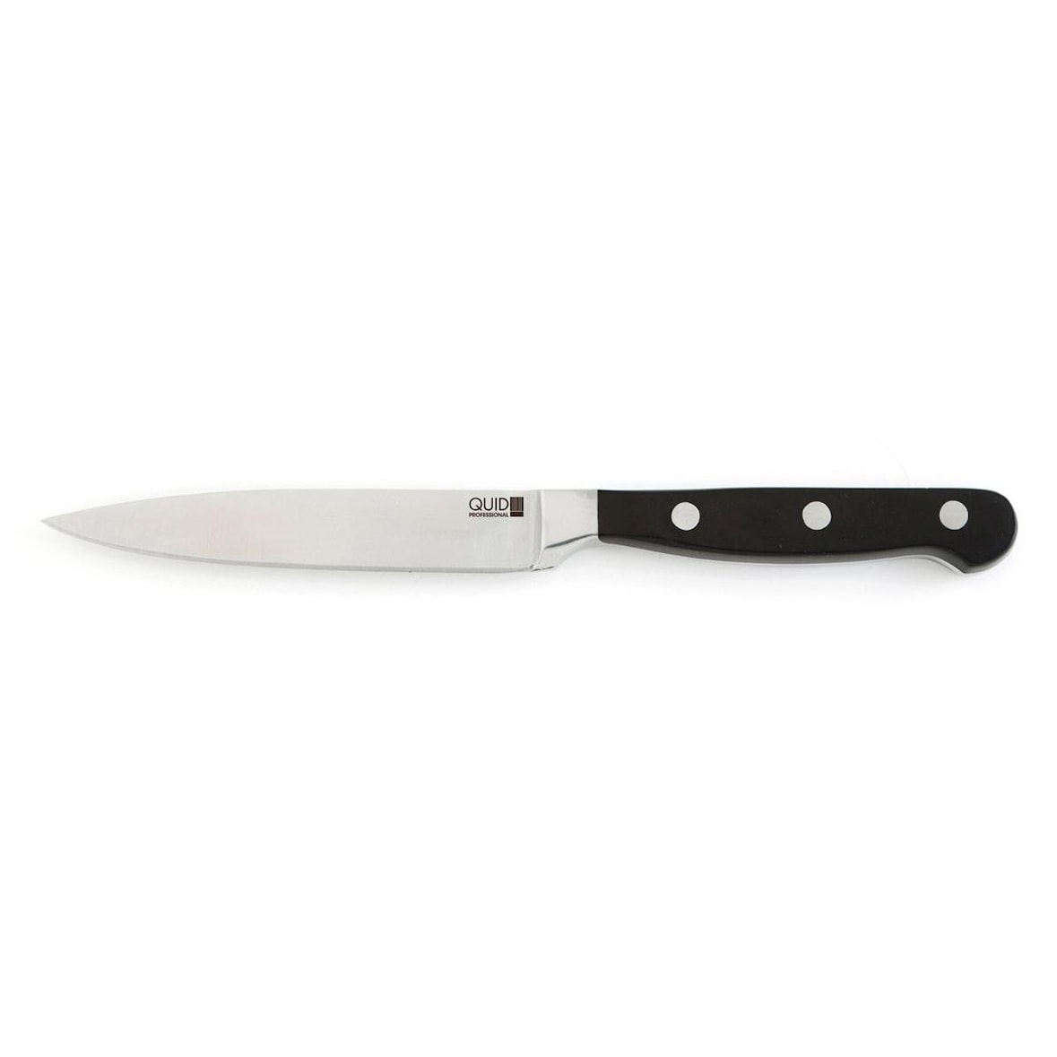 Quid Professional Cuchillo Multiusos Acero Inoxidable 12Cm Inox Chef Black