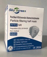 thumbnail of 100 Stück FFP2 Masken - Atemschutzmasken | Mundschutzmaske 5-lagig EU CE Zertifiziert   |  Mund-Nasen-Bedeckung