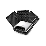 thumbnail of Kitchencook - Appareil à Sandwich 3en1 - 800w - Revêtement Antiadhésif - Plaque(21,6x12cm) - Contrôle Thermostat - Noir