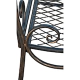 thumbnail of Banc de jardin au style antique Tara en fer forgé Bronze
