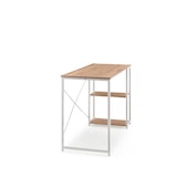thumbnail of Mesa para ordenador / escritorio Easy Up2 con estantería incluida, blanco/roble hjh LIVING