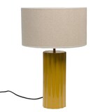 thumbnail of Lampe Titouan moutarde -  Jaune Rond Céramique Amadeus 20x35 cm