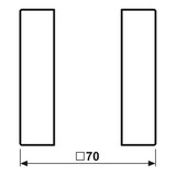 thumbnail of Jung Tastensatz 1fach LC 501 TSA 255 LC501TSA255