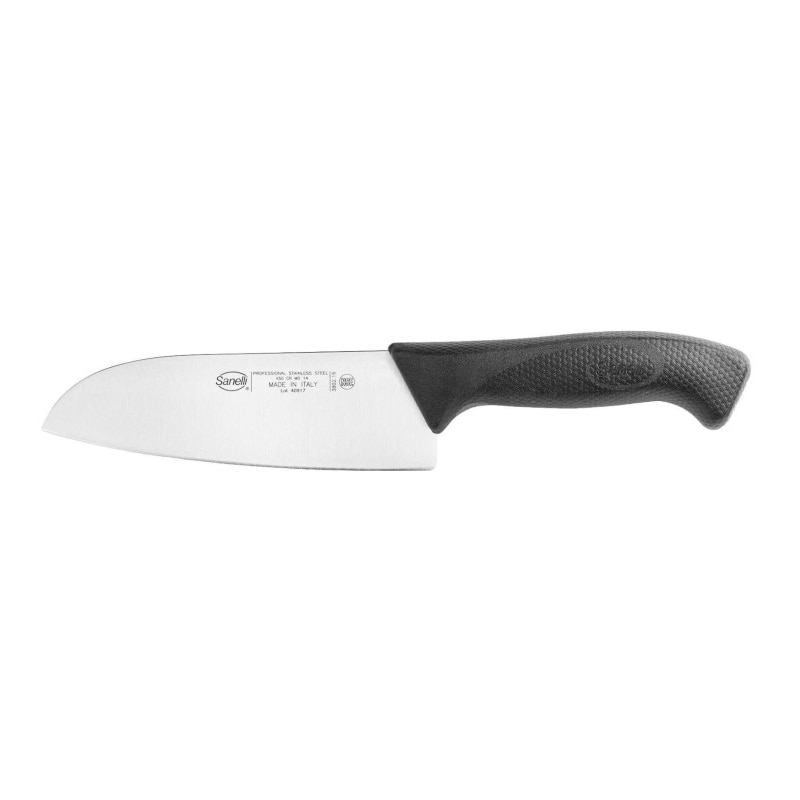 Sanelli coltello santoku da chef cm 16 skin qualità professionale