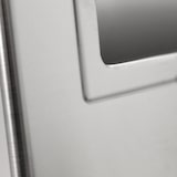 thumbnail of Danieli Store | Cenicero de pie rectangular de acero | Cenicero exterior con tapa de rejilla de acero y papelera extraíble de vaciado rápido | 6 L