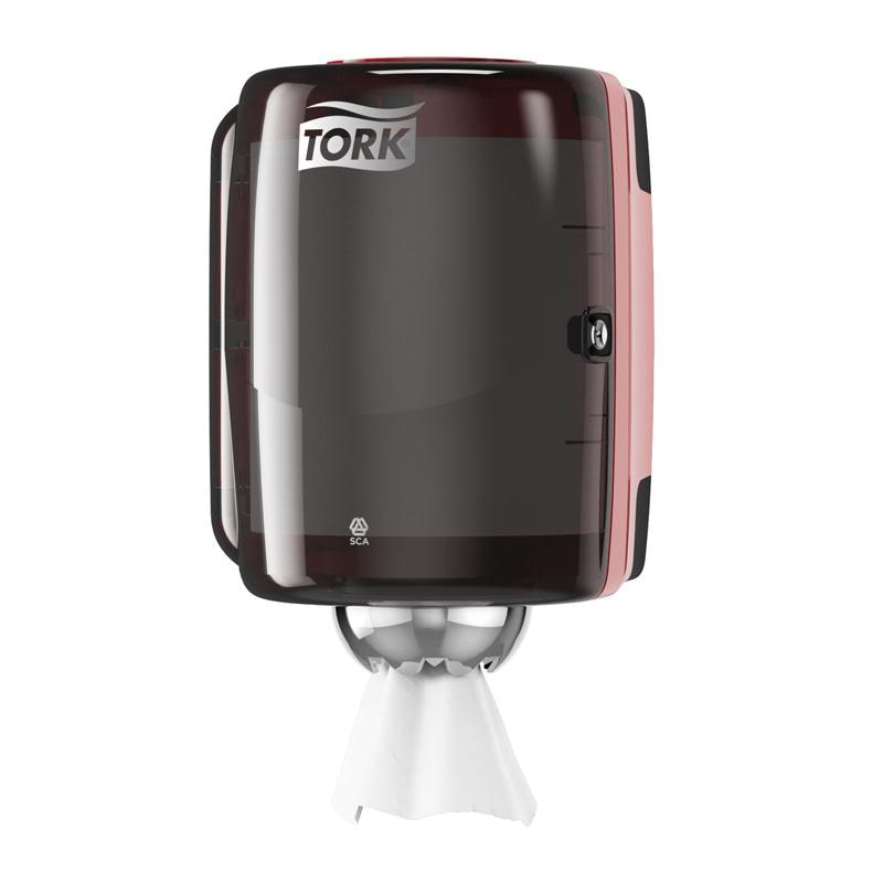 TORK Innenabrollungsspender 659008 Kunststoff rot / schwarz