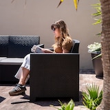 thumbnail of SP Berner Set de Muebles de Jardín y Terraza Evo Confort Color Grafito- Sofá 2 Plazas, 2 Sillones y Mesa de Centro