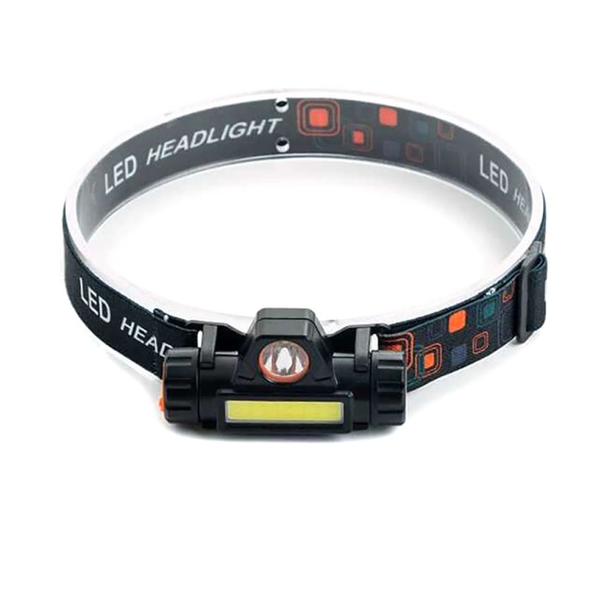 Lanterna de cabeça recarregável Lanterna de cabeça LED recarregável por USB