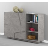 thumbnail of Web Furniture Ping Melaminico Mobile Ingresso 2 Ante 120cm   Cemento Bronx