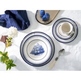 thumbnail of CreaTable Segelschiff Blau Kombiservice 30-tlg Steingut