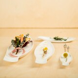 thumbnail of 8 Fuentes para tapas con forma de pez Ovum